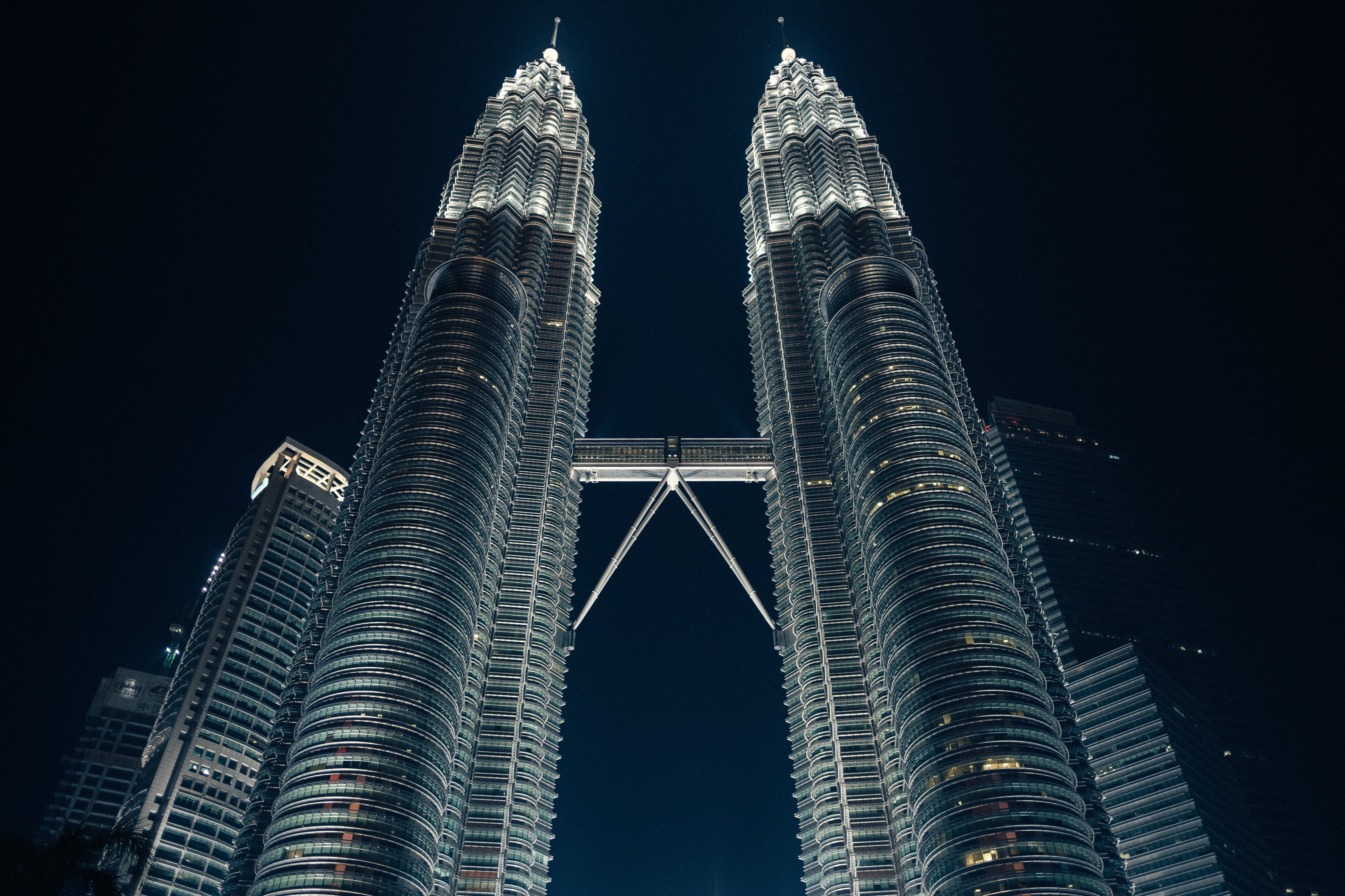 Les tours jumelles Petronas à Kuala Lumpur, Malaisie