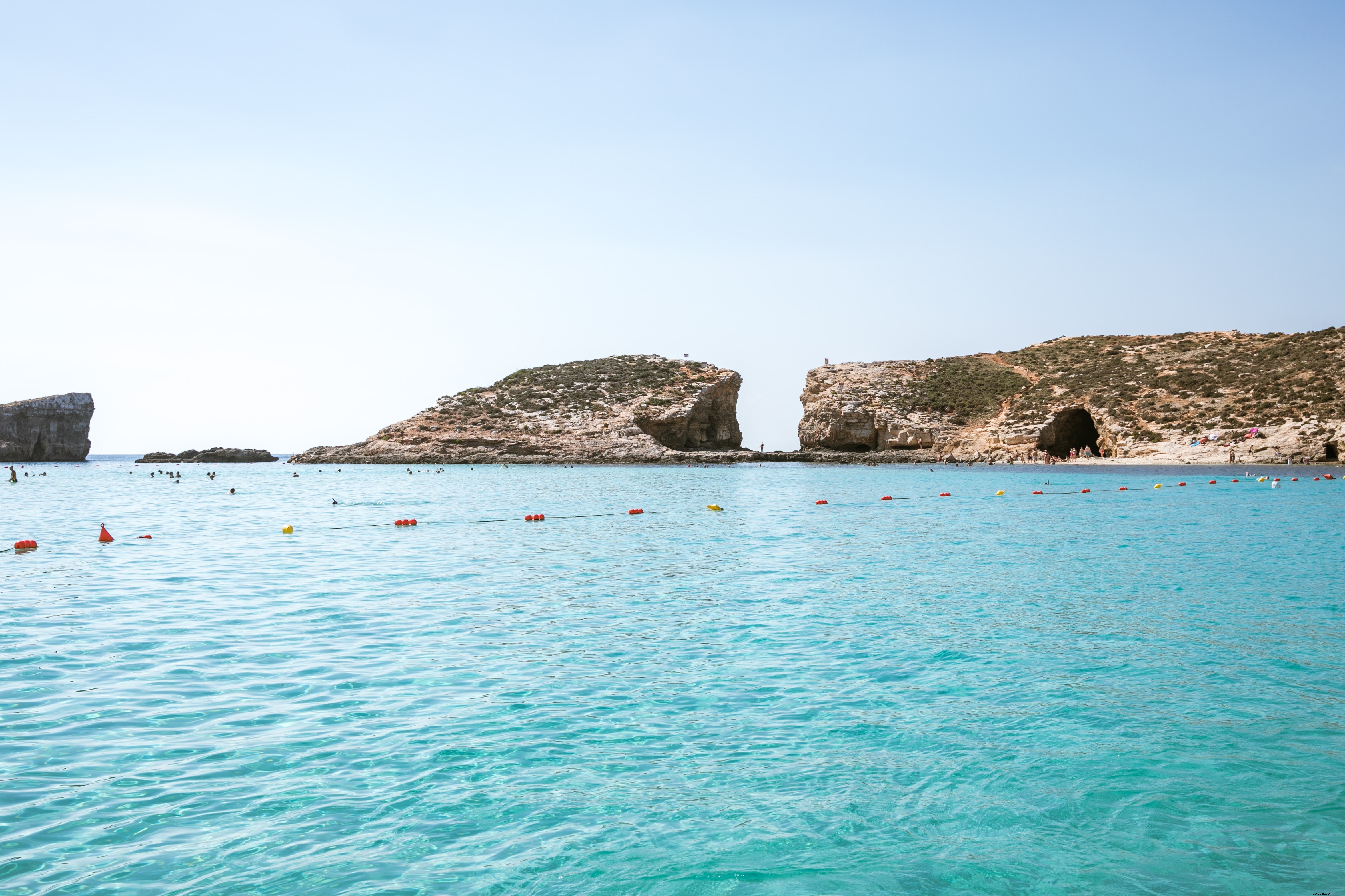 Le lagon bleu, île de Comino, Malte