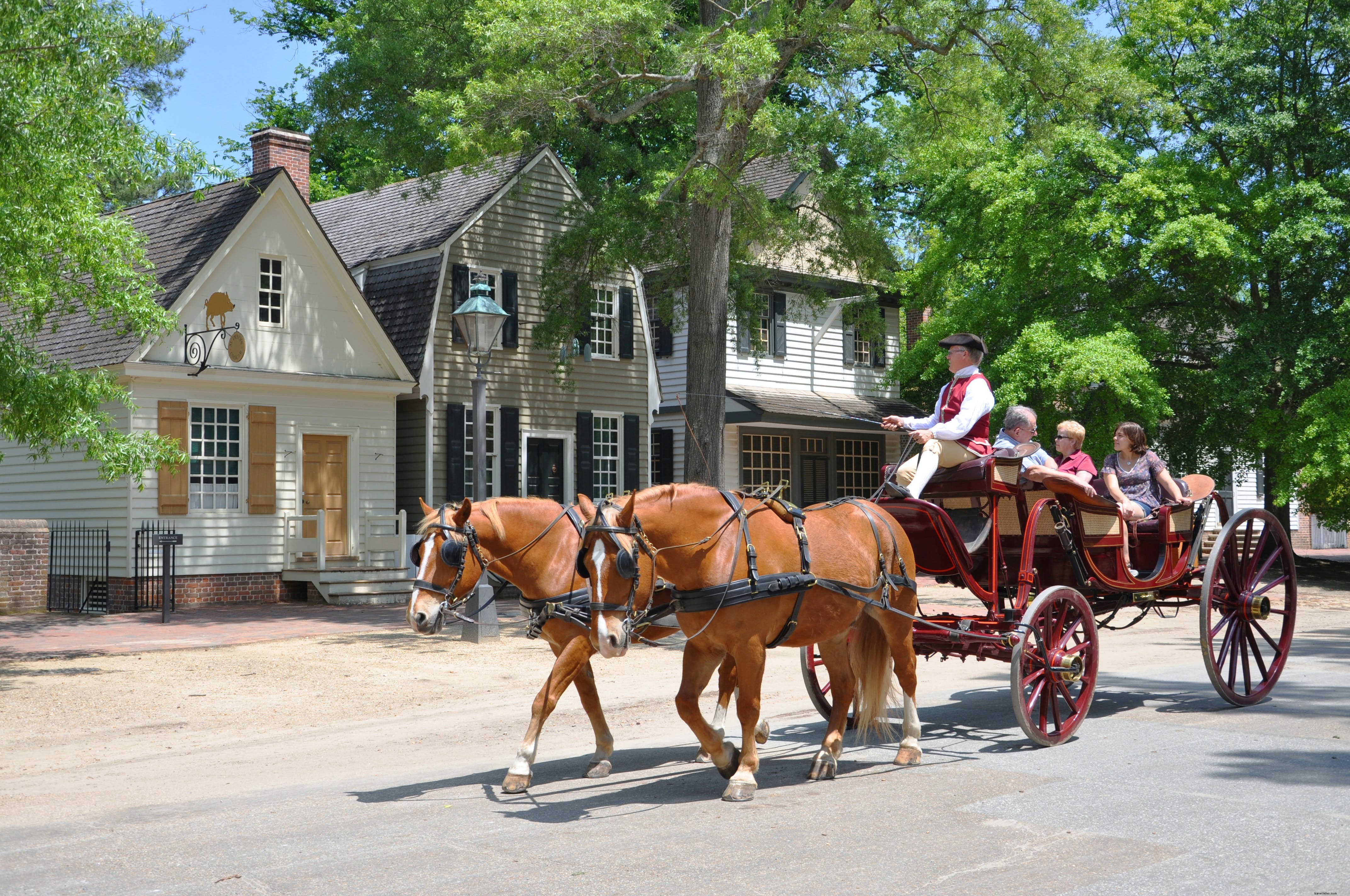Williamsburg coloniale – un voyage dans l’Amérique du XVIIIe siècle