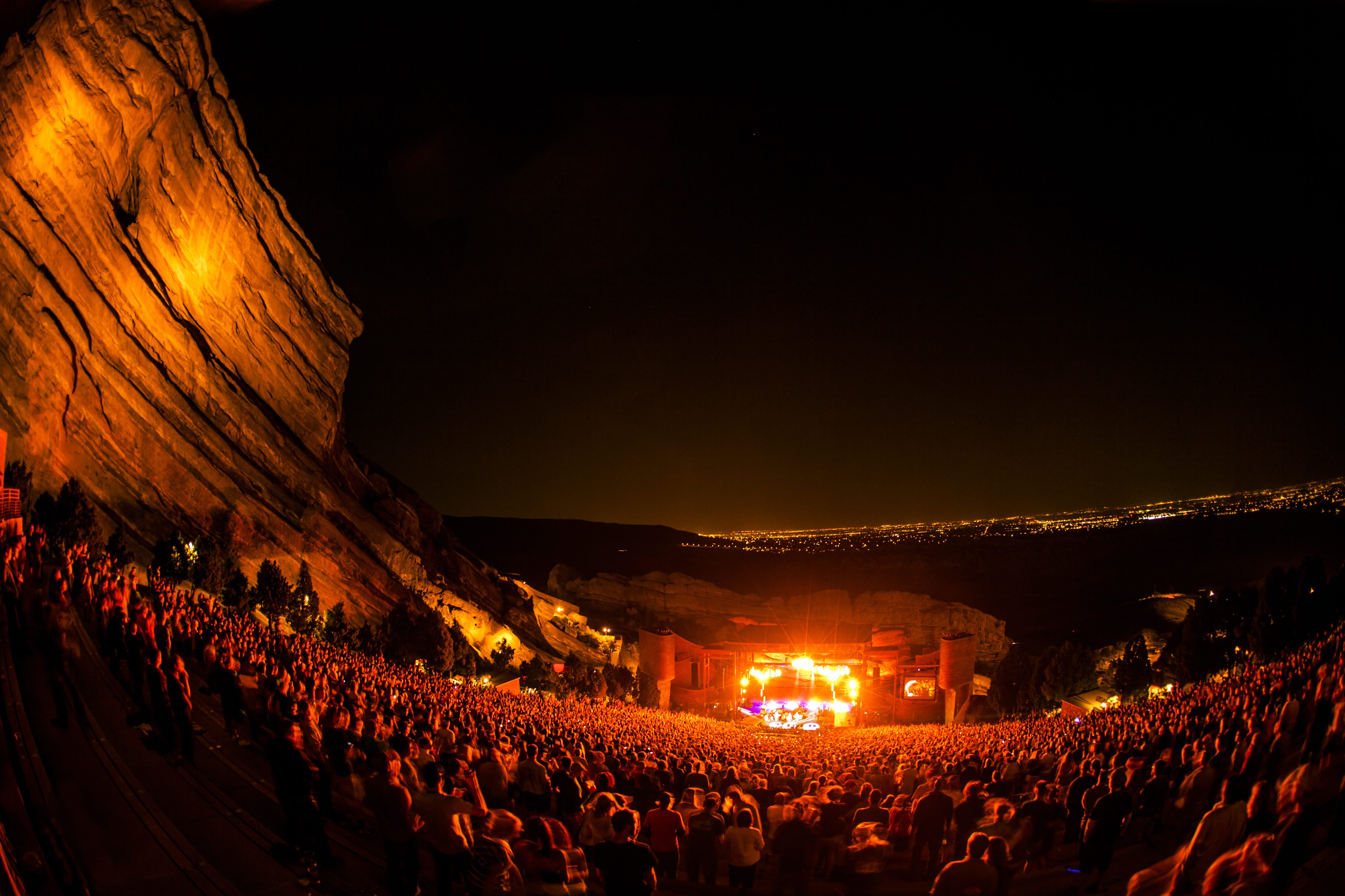 Parc et amphithéâtre Red Rocks – Colorado
