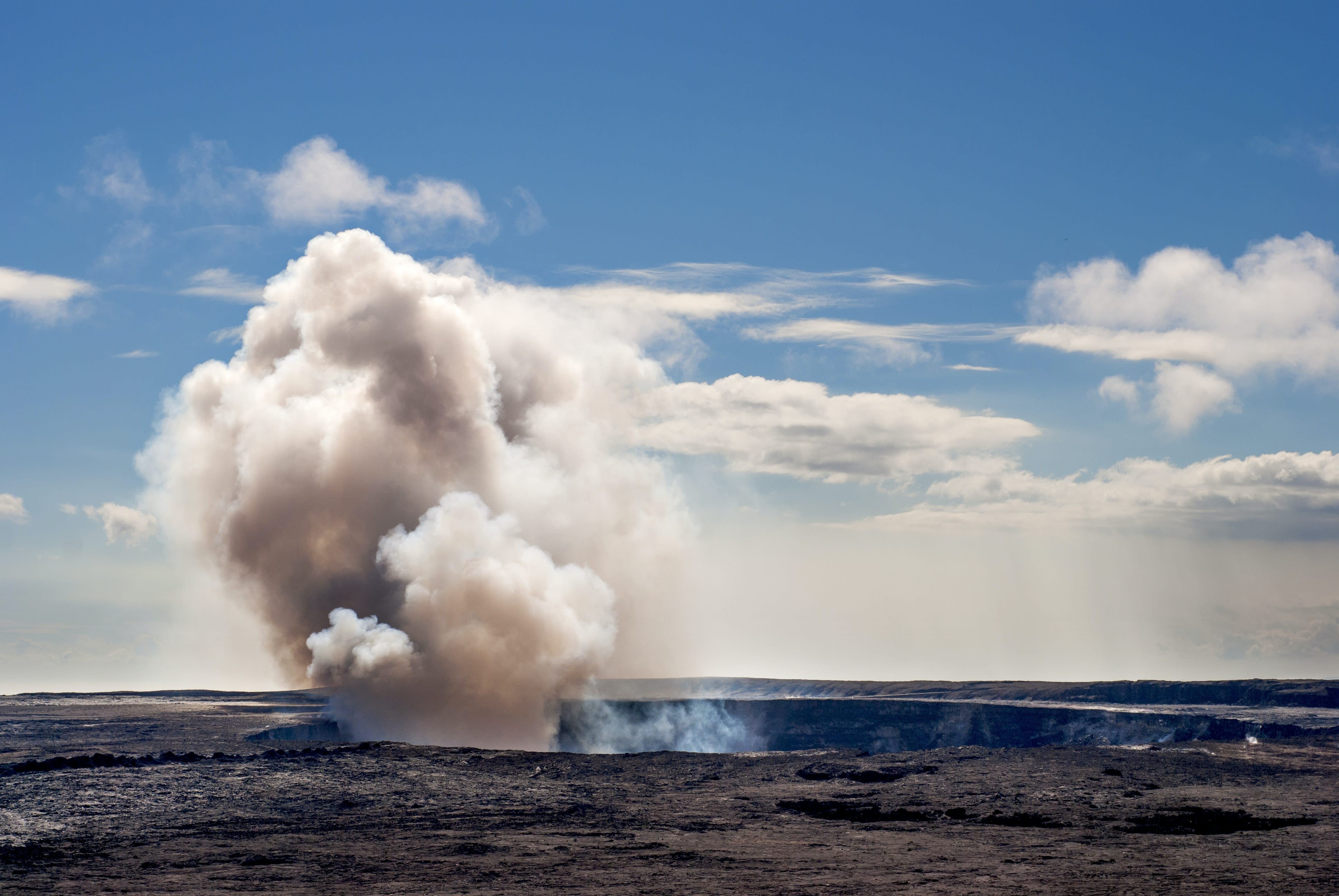 Kilauea, le volcan du parc national des volcans d Hawaï