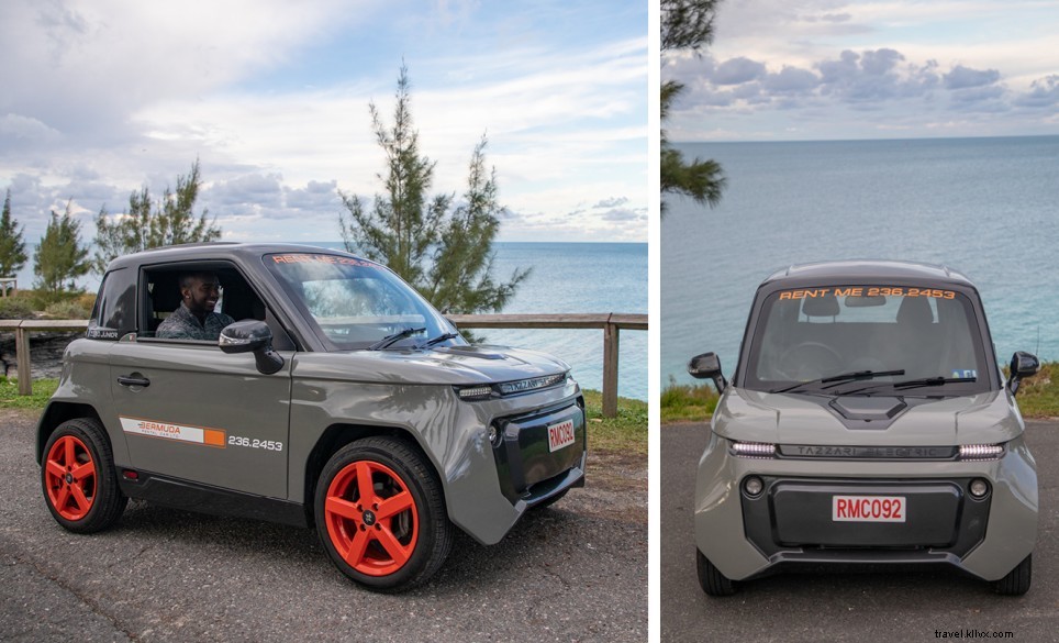 Location de voitures électriques aux Bermudes