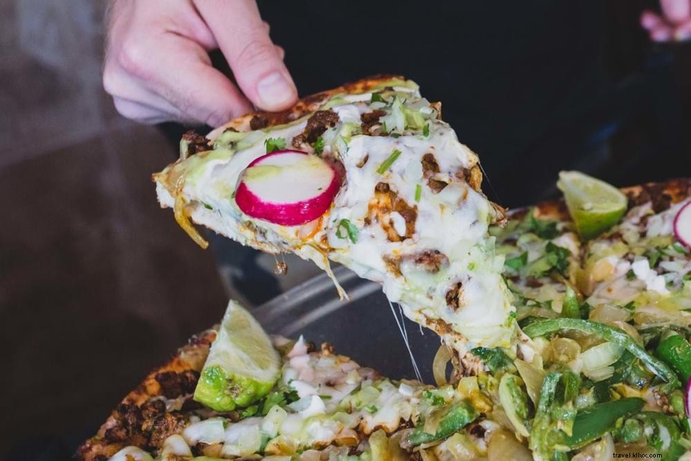 Tacos et pizzas se marient délicieusement !