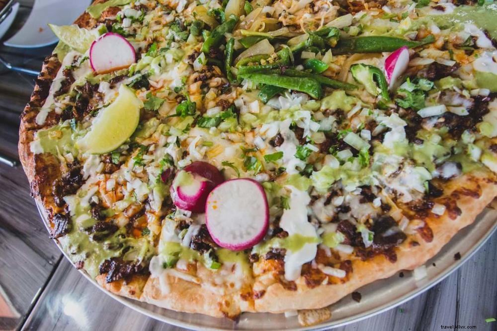 Tacos et pizzas se marient délicieusement !