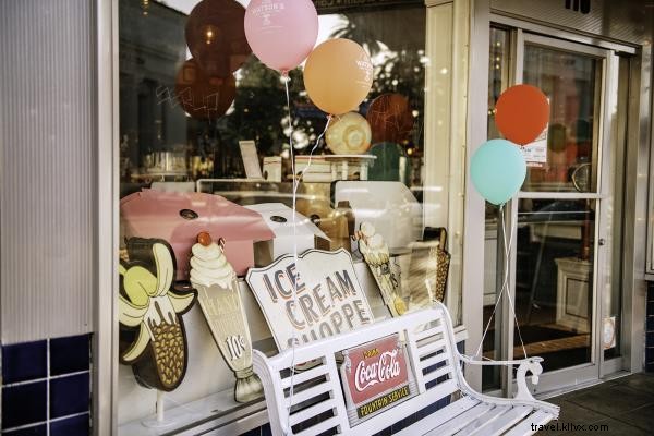 Orange, Californie : la ville autour d un cercle orange