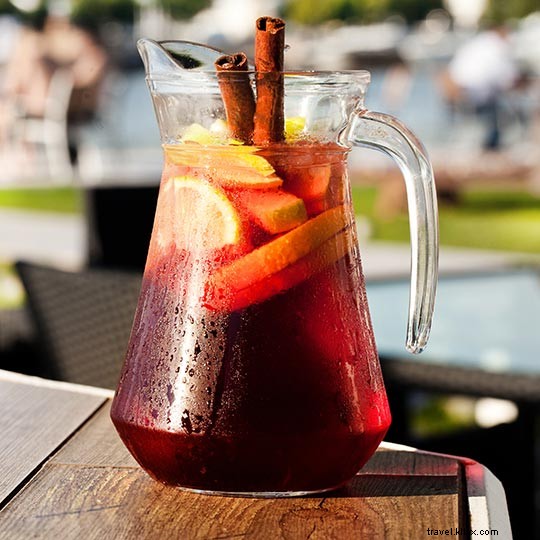 Boissons fraîches pour l été en Espagne