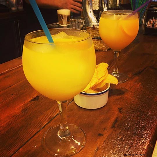 Boissons fraîches pour l été en Espagne