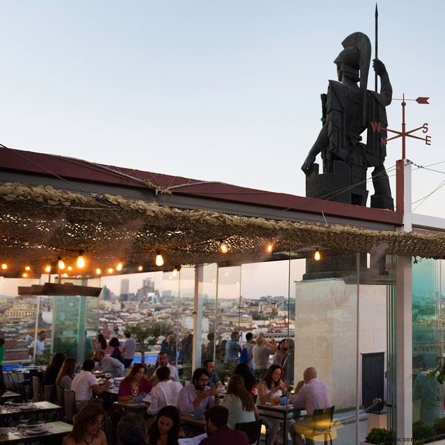 Restaurants et cafés en plein air dans les musées de Madrid