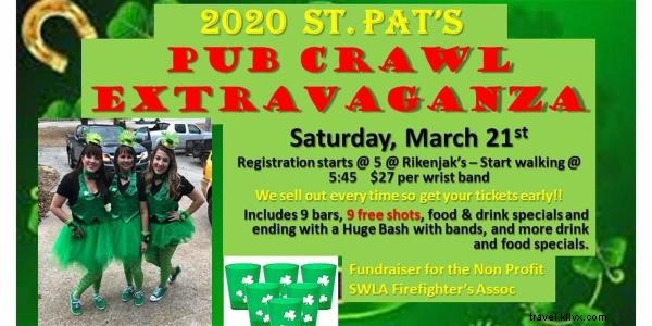 Lake Charles en fête : résumé des événements de la Saint‑Patrick