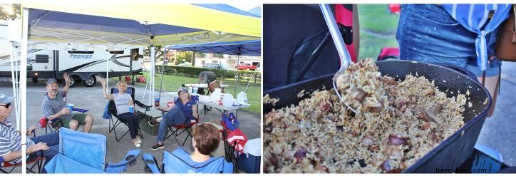 Le tailgate dans le sud‑ouest de la Louisiane
