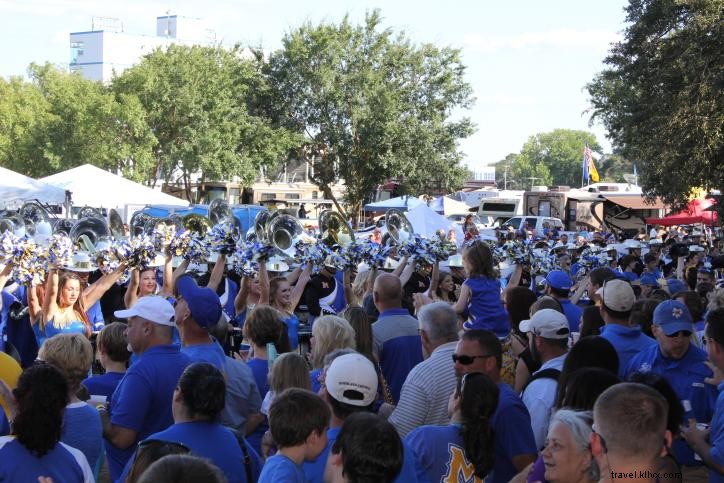 Le tailgate dans le sud‑ouest de la Louisiane