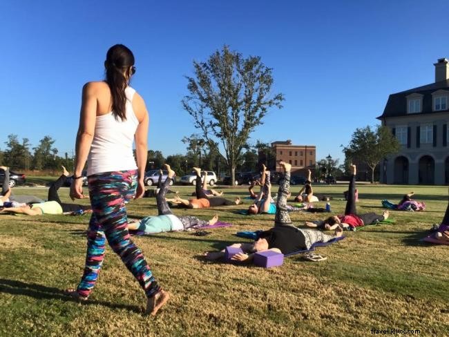 Lake Charles fête la Journée internationale du yoga 🧘