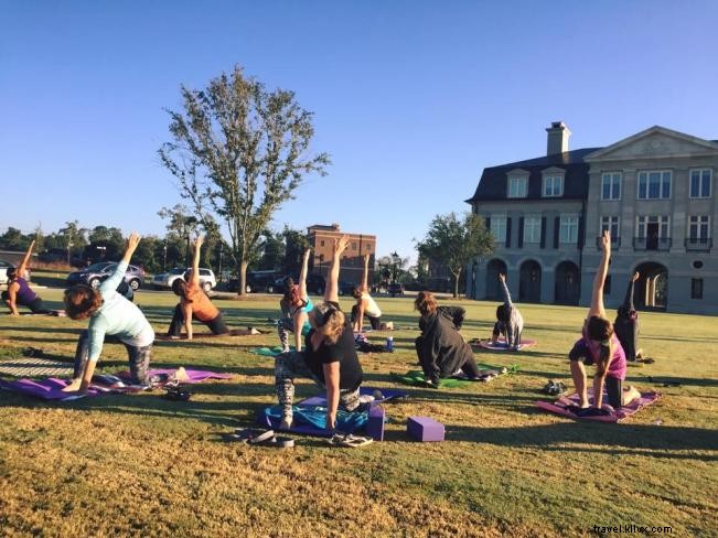 Lake Charles fête la Journée internationale du yoga 🧘