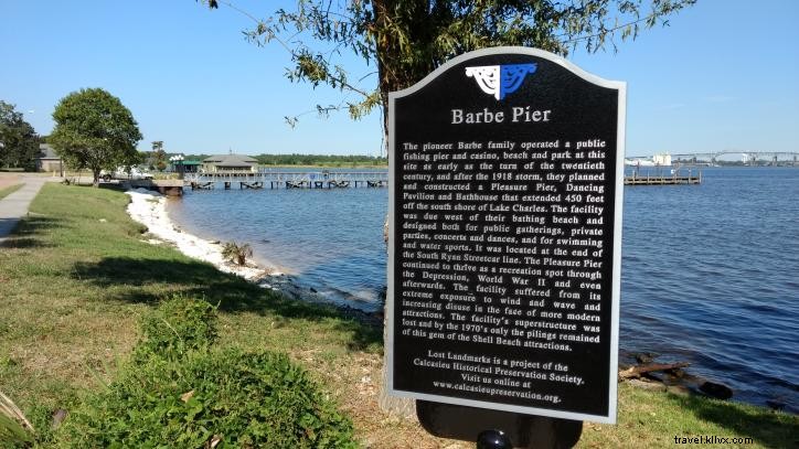 Monuments disparus de Lake Charles