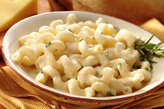 #EatSWLA : Macaroni au fromage à la truffe