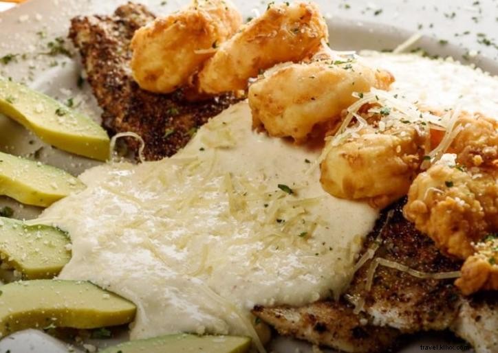 #EatSWLA : Poisson Apollon à la sauce Crème de crabe gratinée