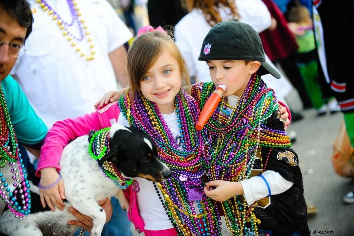 Vivre le Mardi Gras à bord d’un char de parade