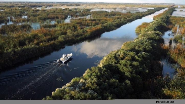 Lake Charles vu du ciel : histoire de photos aériennes