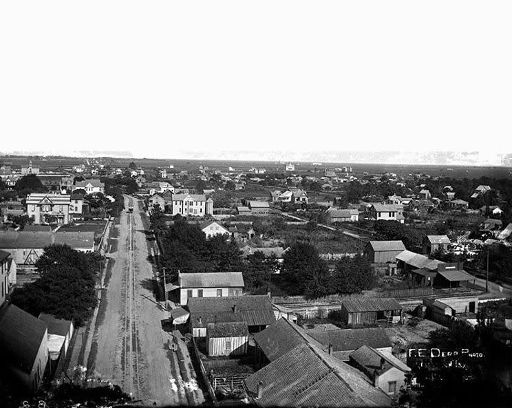 Lake Charles vu du ciel : histoire de photos aériennes
