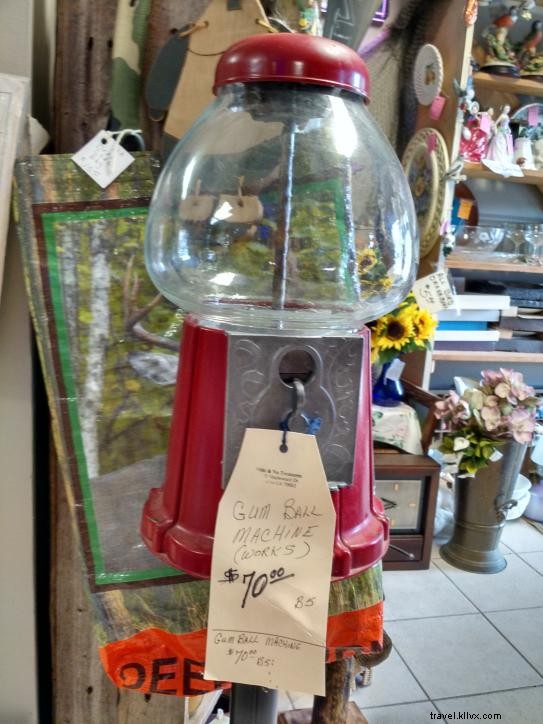 Boutiques d antiquités autour du lac