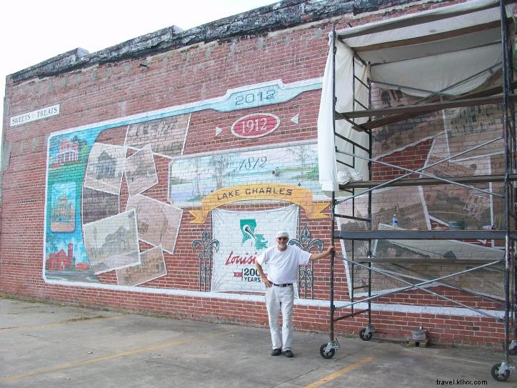 Parcours mural à Lake Charles : 13 fresques à ne pas manquer