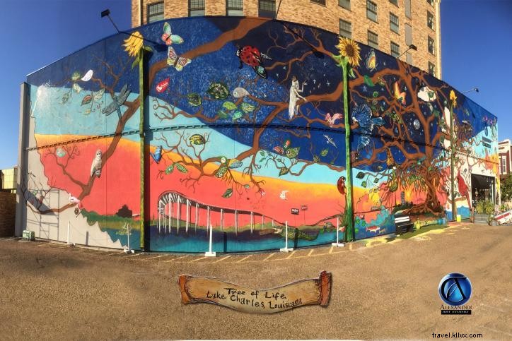 Parcours mural à Lake Charles : 13 fresques à ne pas manquer