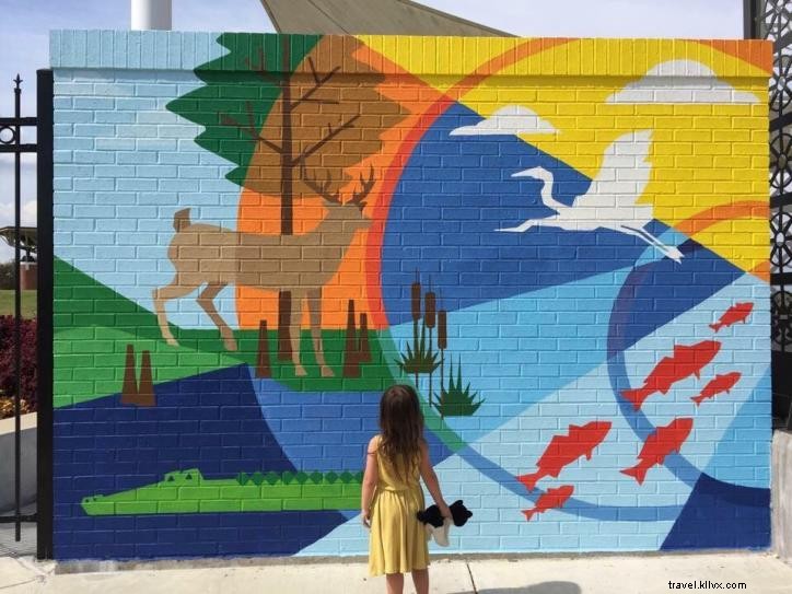 Parcours mural à Lake Charles : 13 fresques à ne pas manquer