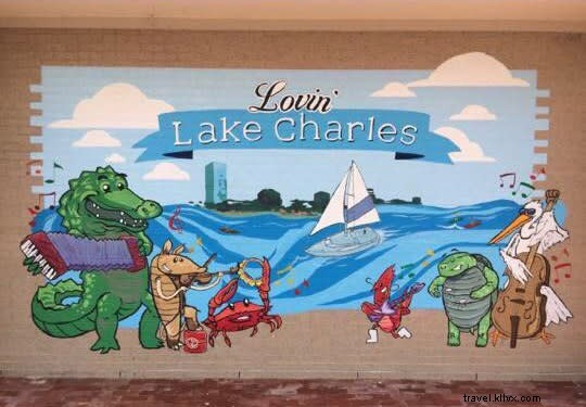 Parcours mural à Lake Charles : 13 fresques à ne pas manquer