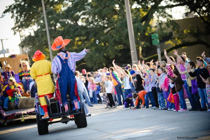 Mardi Gras arrive à Lake Charles !