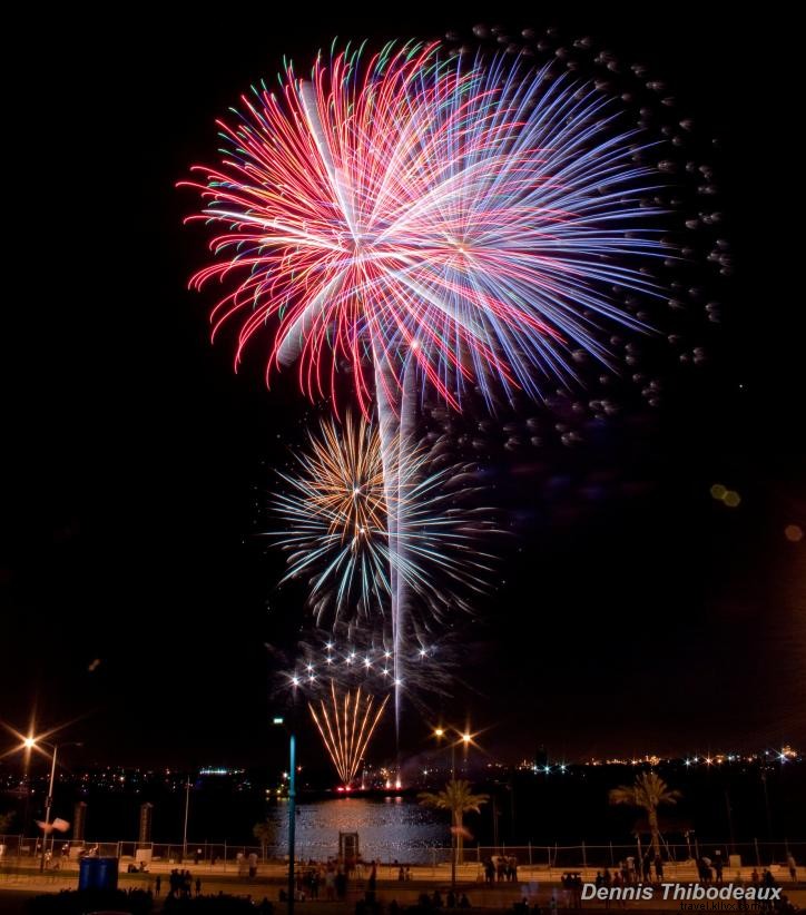 Festival Rouge, Blanc, Bleu & Vous – 4 juillet à Lake Charles, LA