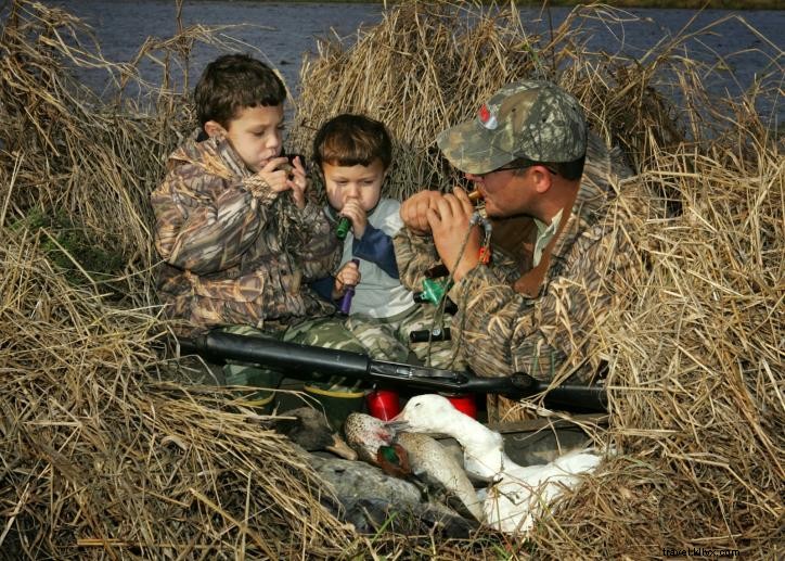 Chasse aux canards dans le sud‑ouest de la Louisiane