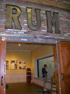 Visite de la distillerie locale Louisiana Spirits et son rhum Bayou
