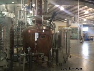 Visite de la distillerie locale Louisiana Spirits et son rhum Bayou