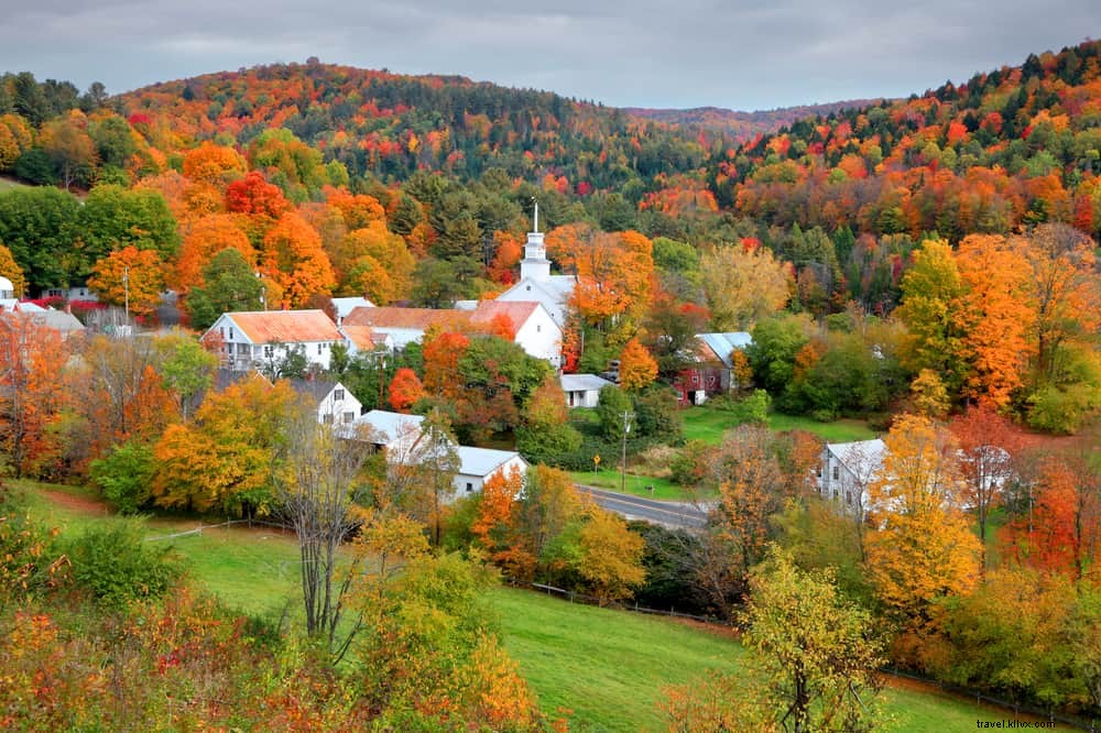 Les 21 plus beaux sites à découvrir au Vermont