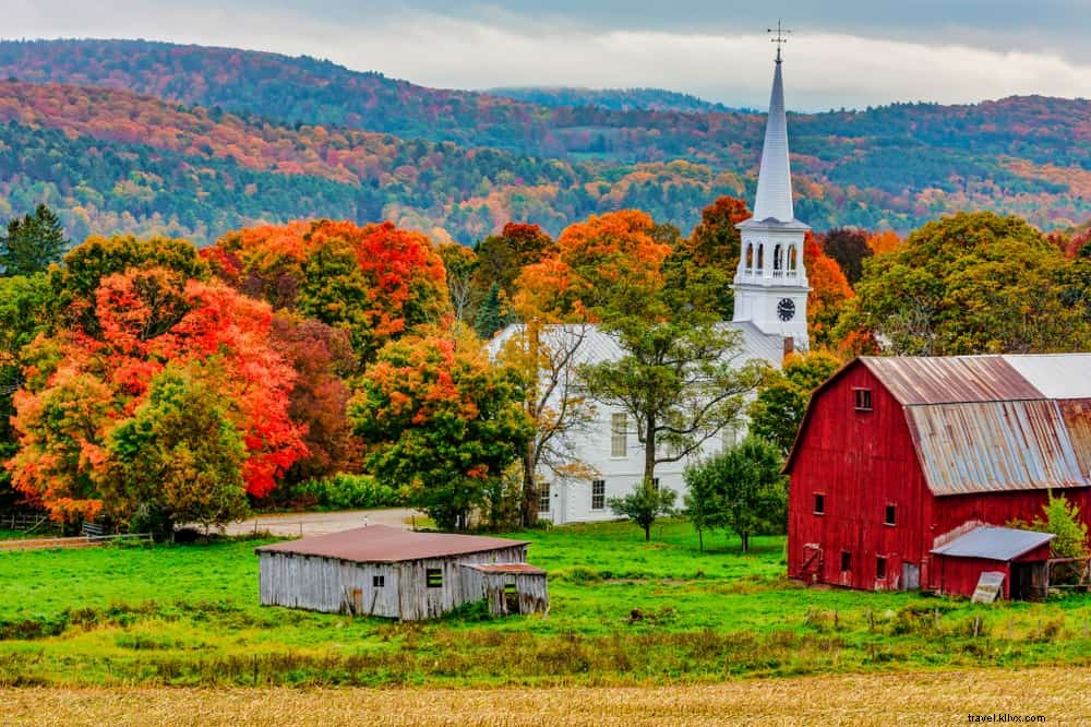 Les 21 plus beaux sites à découvrir au Vermont