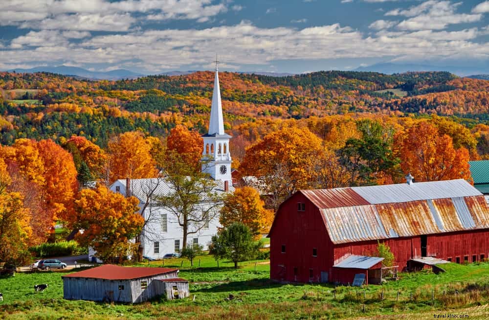 Les 21 plus beaux sites à découvrir au Vermont