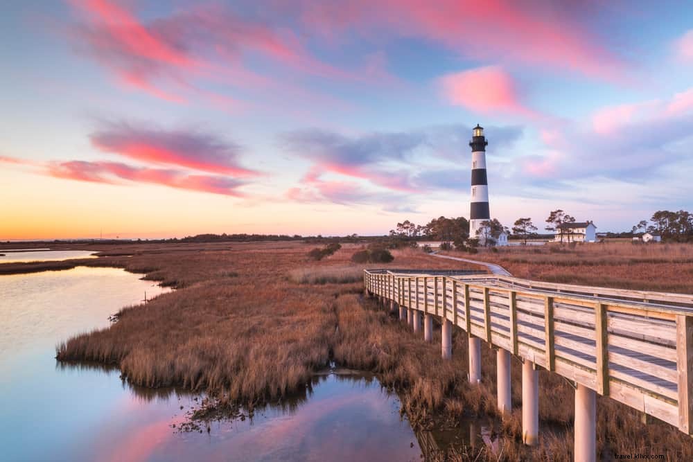 15 lieux incontournables à visiter en Caroline du Nord