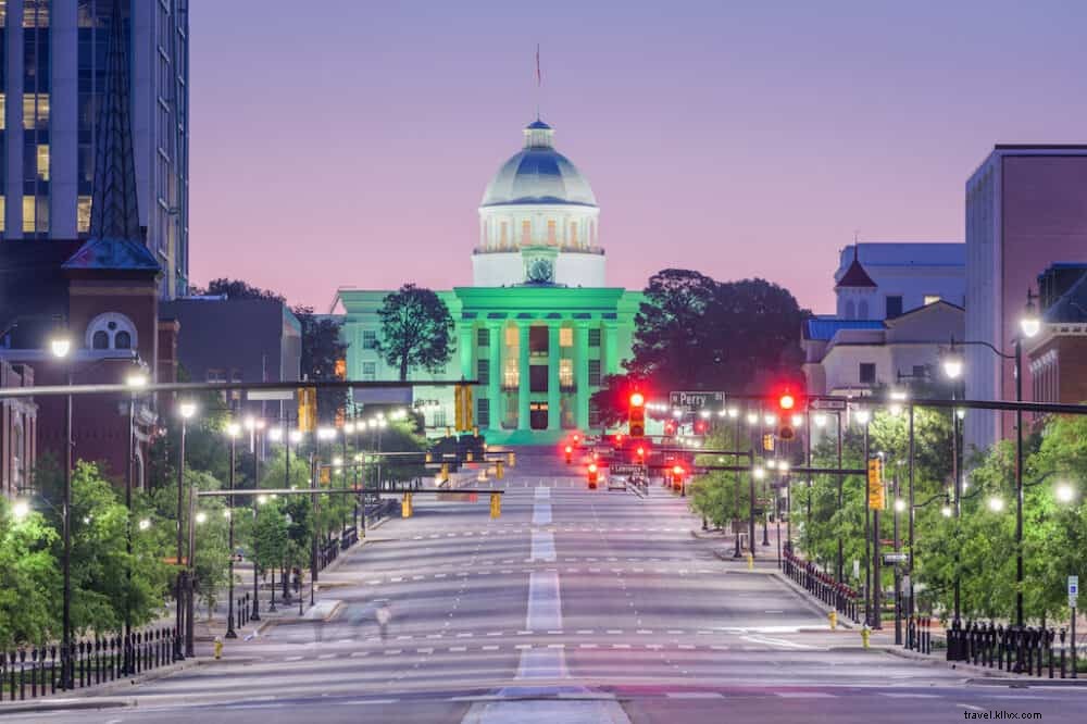 Les 15 plus beaux sites à découvrir en Alabama
