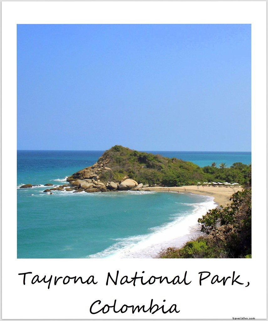 Polaroïd de la semaine : Parc national Tayrona, Colombie