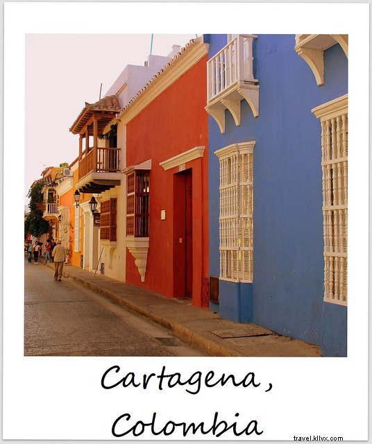 Polaroïd de la semaine : Carthagène éclatante, Colombie