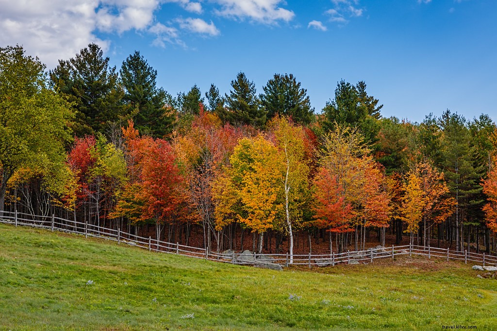 Les meilleurs lieux pour admirer le feuillage d’automne en Nouvelle-Angleterre