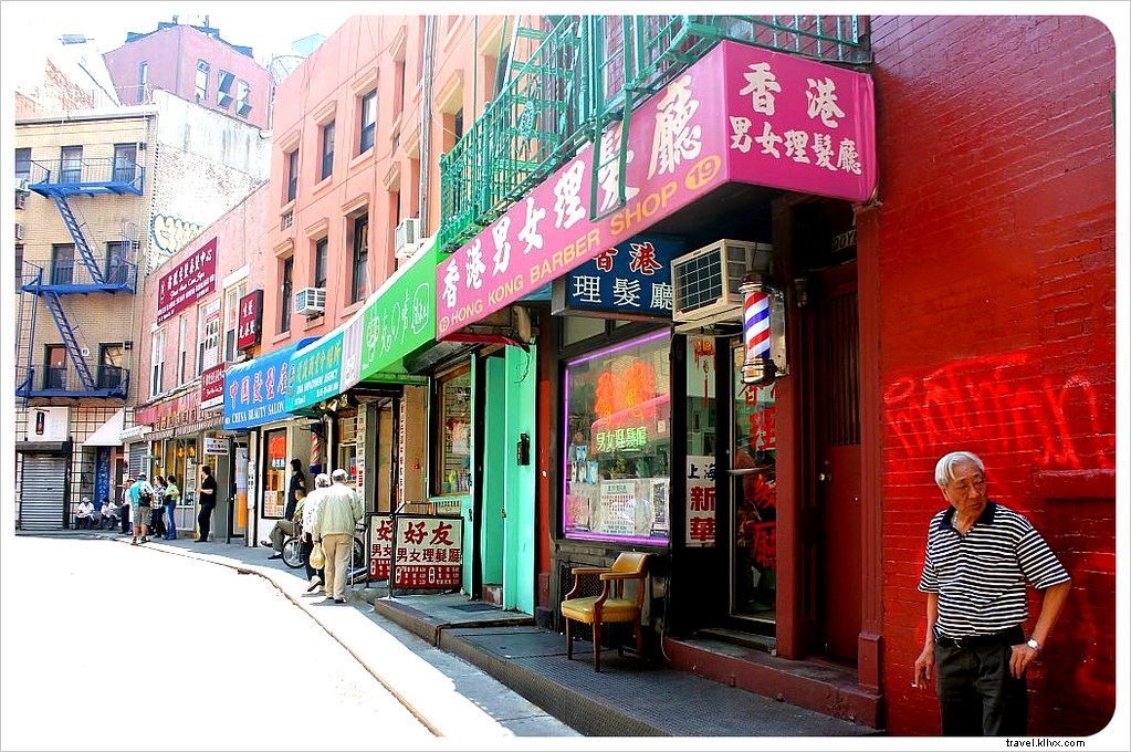 Entre deux quartiers : Little Italy et Chinatown à New York