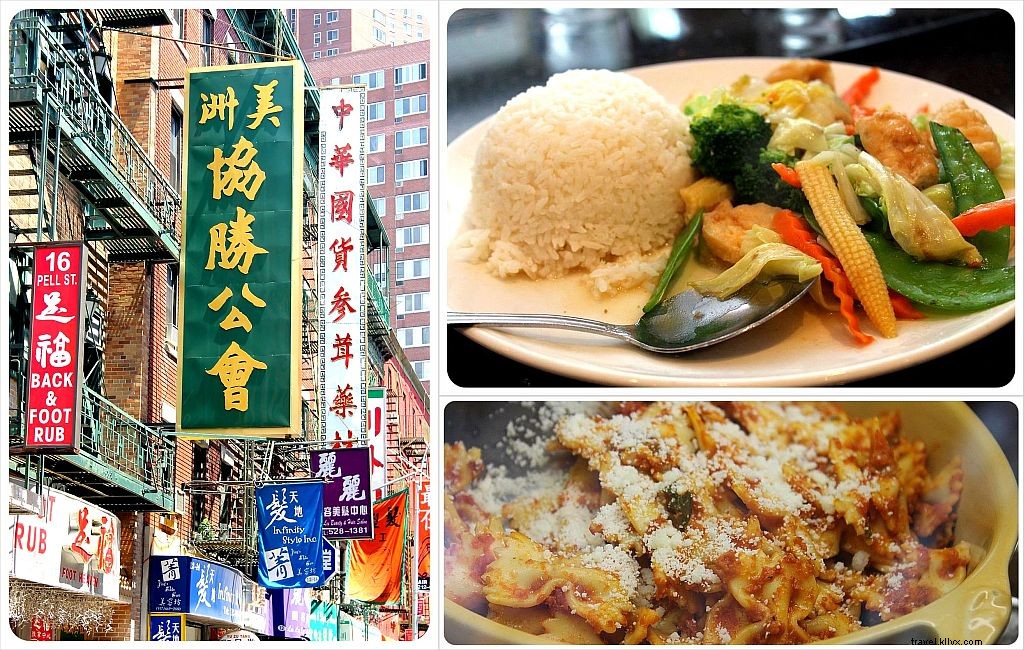 Entre deux quartiers : Little Italy et Chinatown à New York