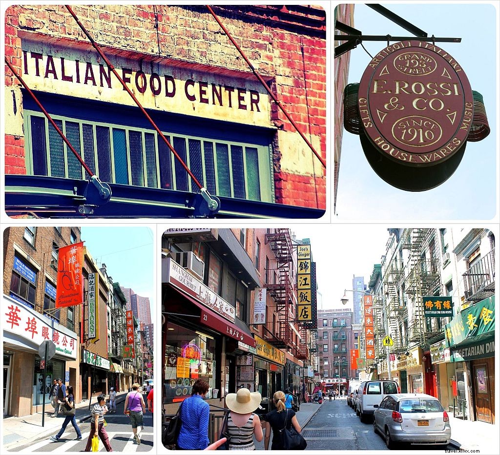 Entre deux quartiers : Little Italy et Chinatown à New York