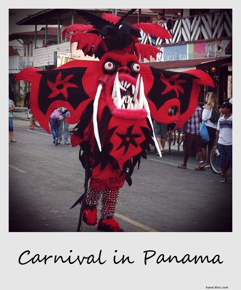 Polaroïd de la semaine : le diable sème la terreur dans les rues de Bocas del Toro
