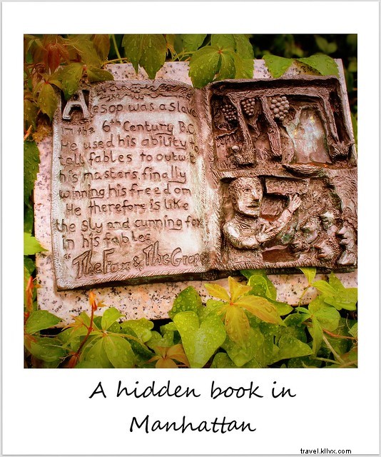 Polaroïd de la semaine : Un livre secret à Manhattan