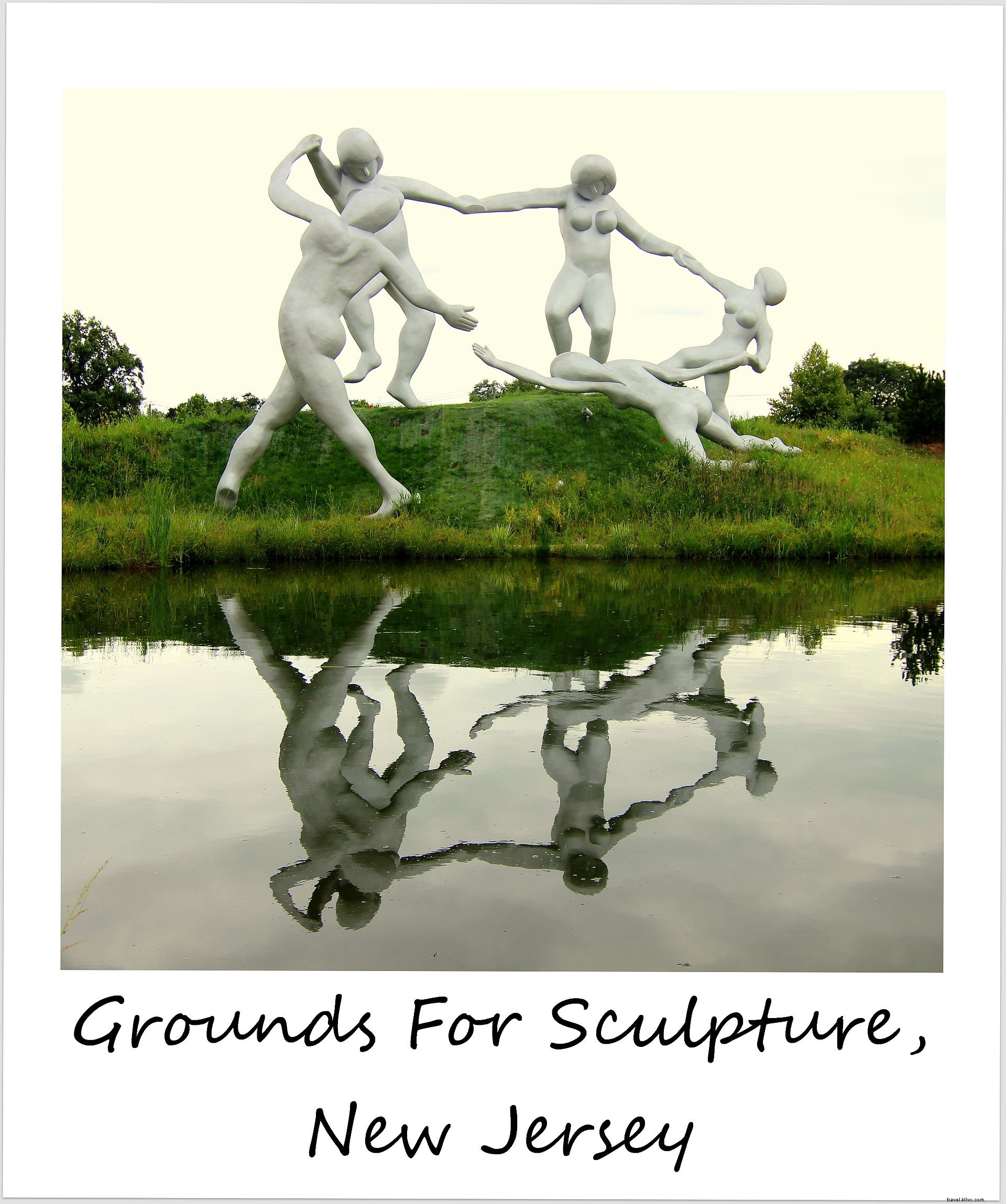 Polaroid de la semaine : une overdose de sculptures dans le New Jersey
