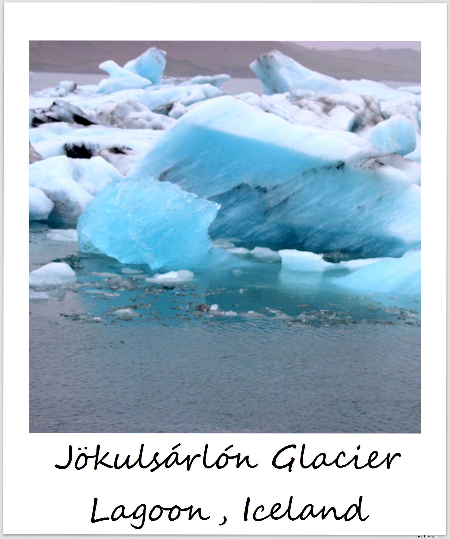 Polaroïd de la semaine : Islande glaciale