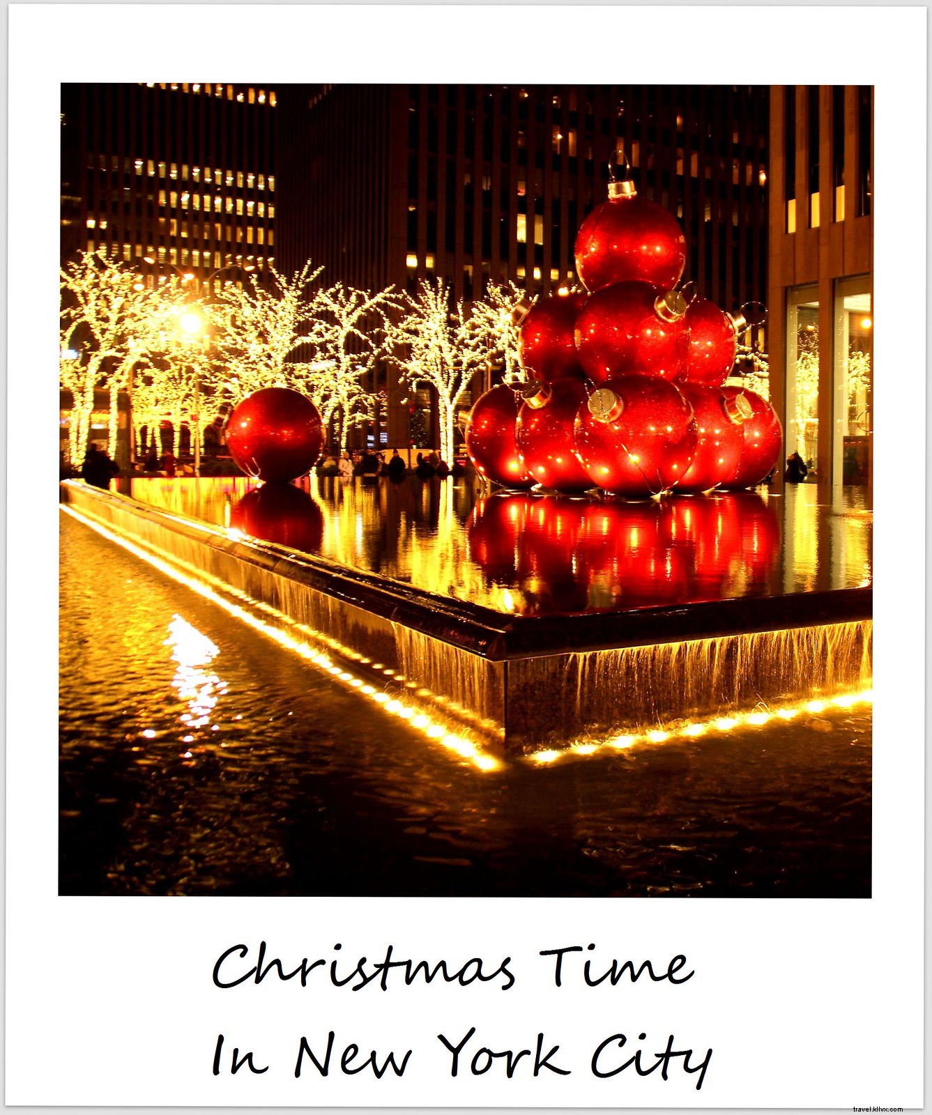 Polaroid de la semaine : Plongez dans l’esprit de Noël à New York