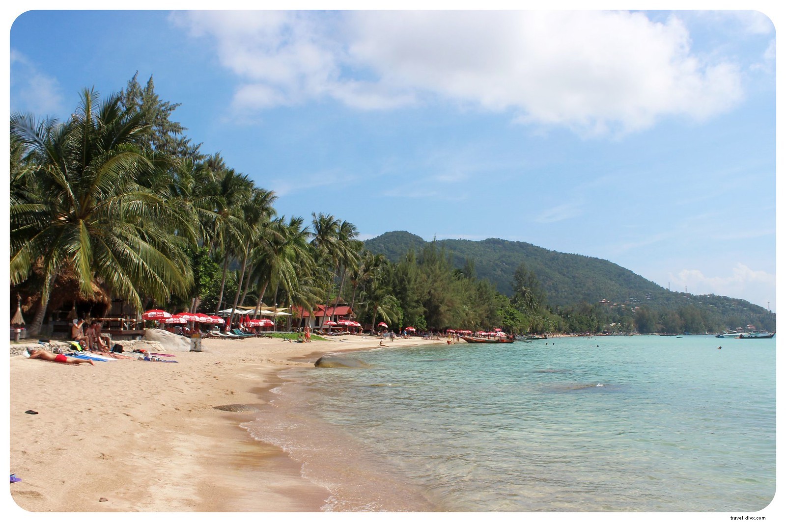 Vivre, c’est comme être sur la plage de Koh Tao